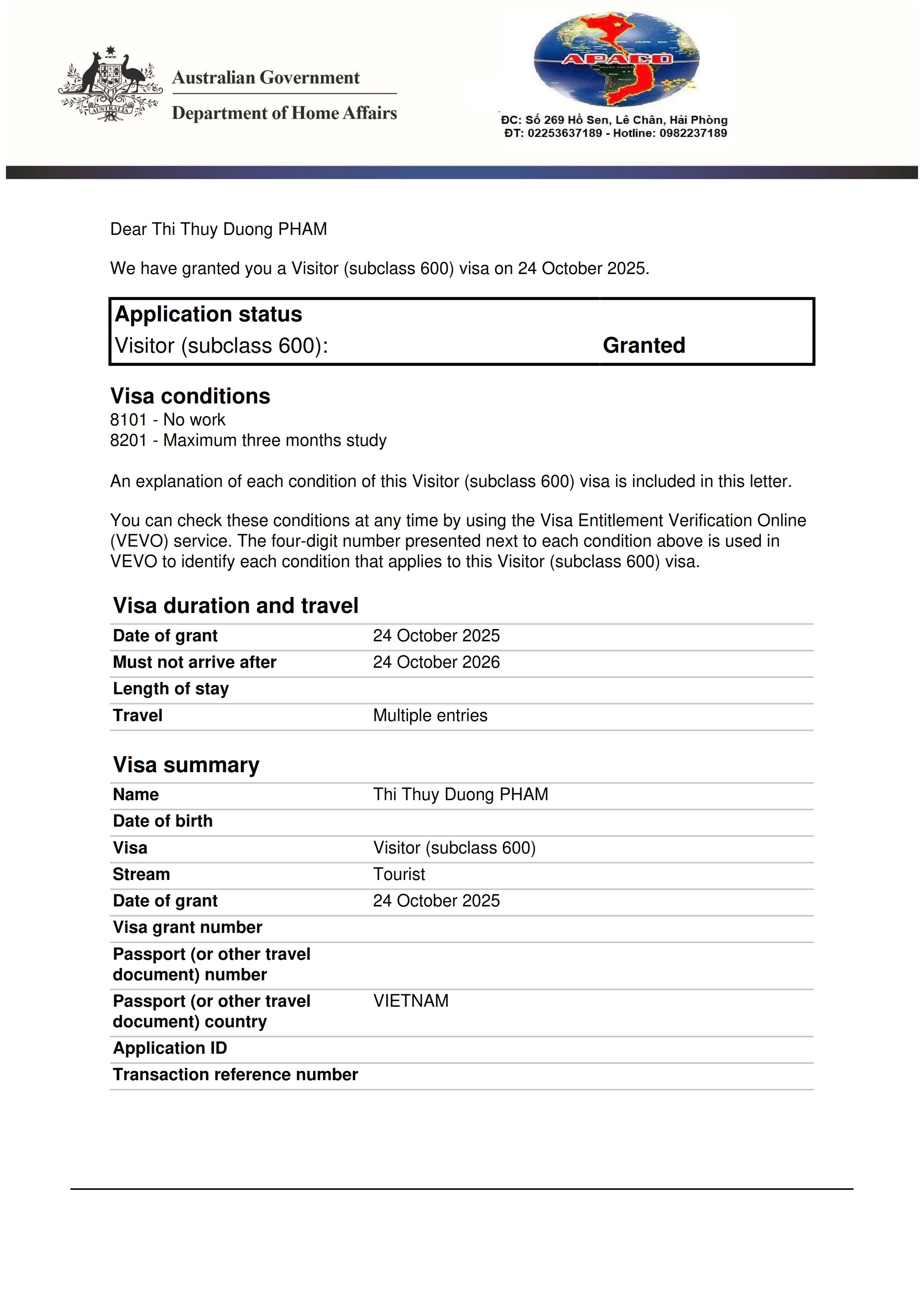 𝐂𝐇𝐔́𝐂 𝐌𝐔̛̀𝐍𝐆 𝐏𝐇𝐀̣𝐌 𝐓𝐇𝐈̣ 𝐓𝐇𝐔̀𝐘 𝐃𝐔̛𝐎̛𝐍𝐆 Đ𝐀̃ 𝐍𝐇𝐀̣̂𝐍 Đ𝐔̛𝐎̛̣𝐂 𝐕𝐈𝐒𝐀 𝐃𝐔 𝐋𝐈̣𝐂𝐇 𝐔́𝐂